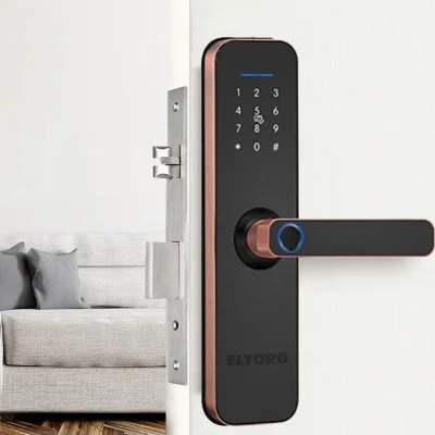 Eltoro Smart Lock + Access Card For The Smart Lock 2 Pcs - Bronze